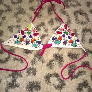 RARE Victoria's Secret Gemstone Swimsuit Top